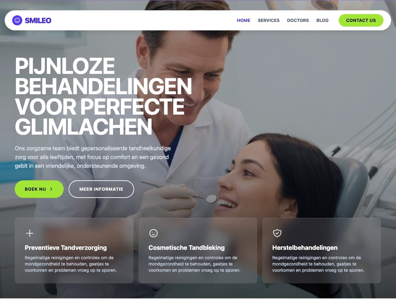 Dentist Hybrid Theme